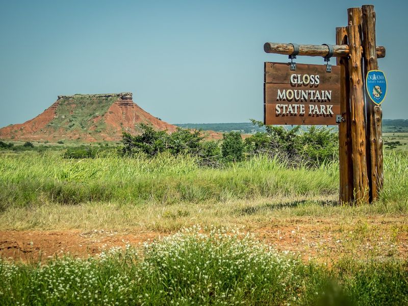 Gloss Mountain State Park Gloss Mountain State Park