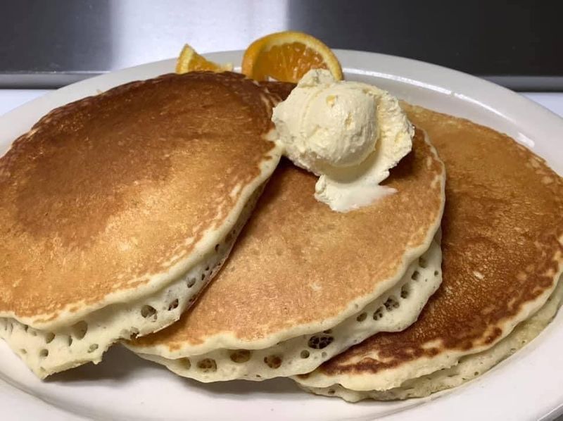 Try Peach Pancakes When Offered