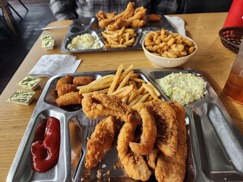 Golden Fried Catfish Is The Star Of The Show Golden Fried Catfish Is The Star Of The Show