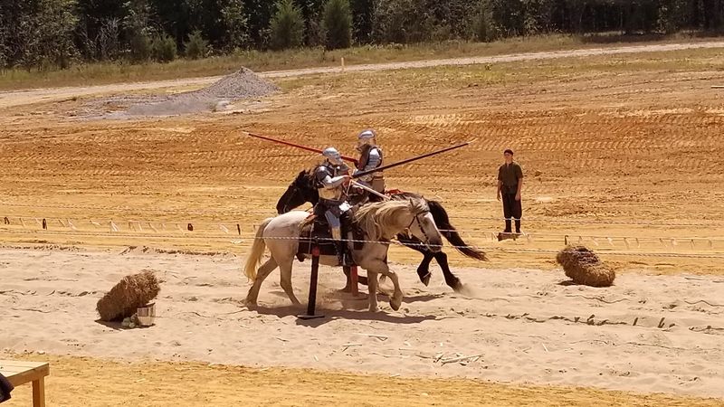 Golden Light Over The Jousting Field Golden Light Over The Jousting Field