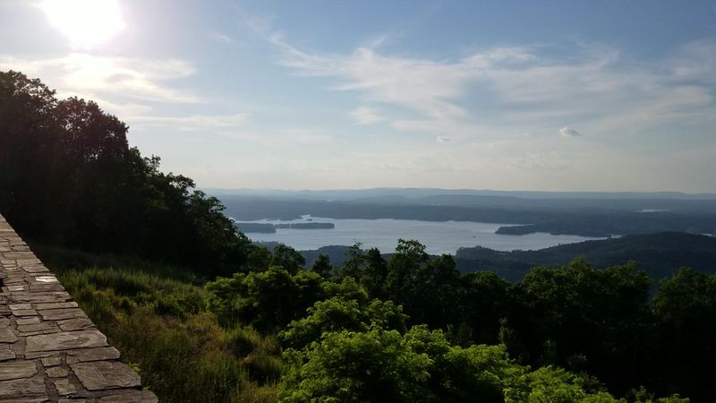 Gravel Climb Leading To A Dramatic Cliffside View