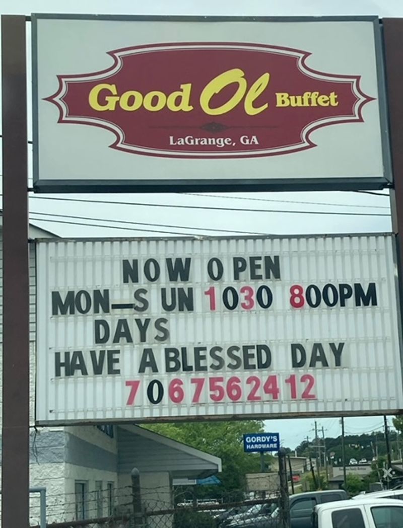 Good Ol Buffet, LaGrange Good Ol Buffet, LaGrange
