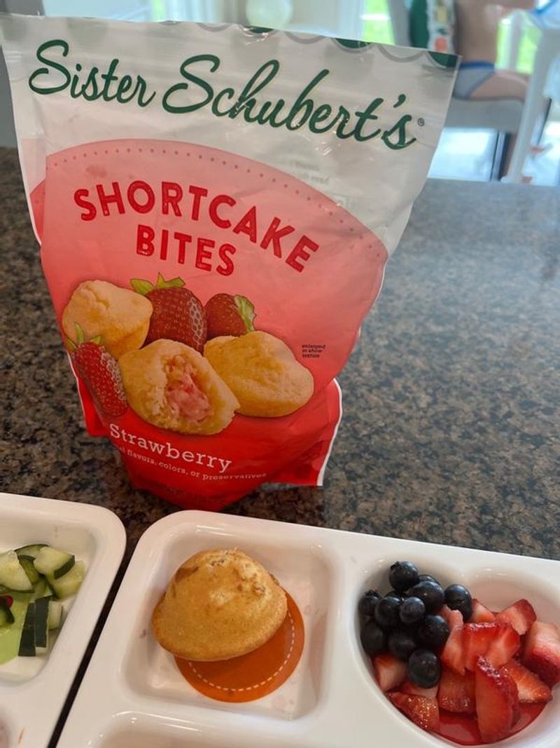 Strawberry Shortcake Bites