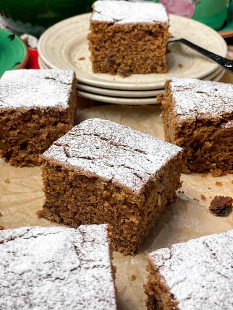 Spiced Applesauce Cake
