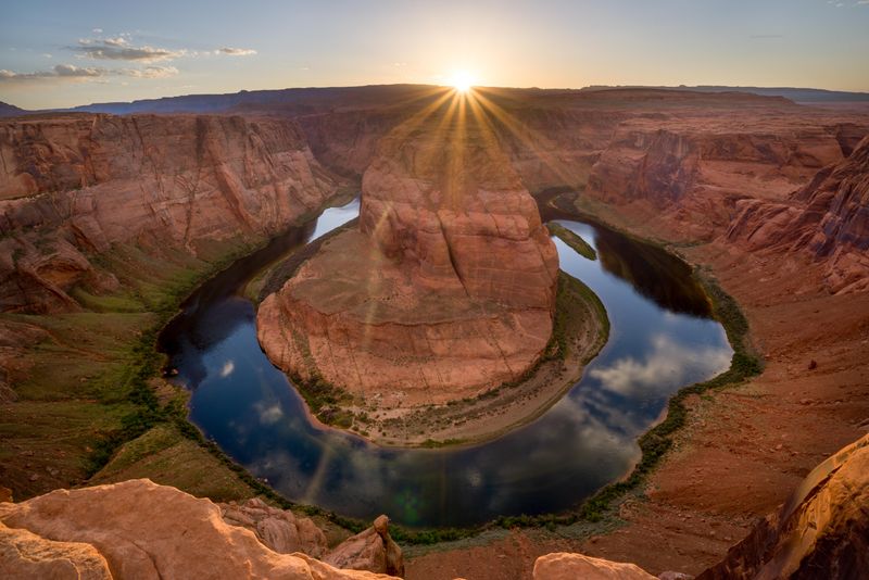 Page And Lake Powell, Canyons And Blue Water