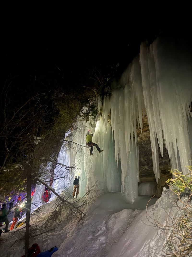 Grand Island Ice Curtains Near Munising Grand Island Ice Curtains Near Munising