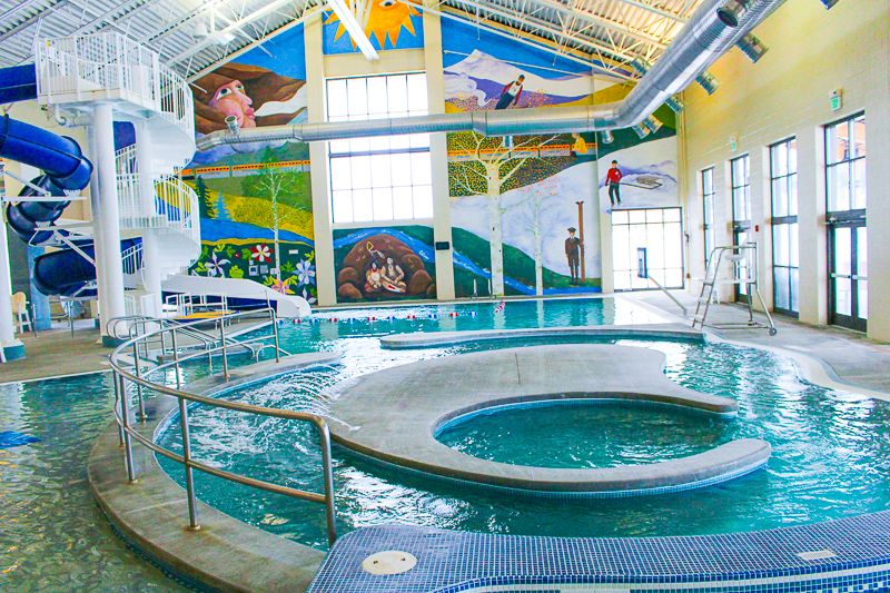 Grand Park Community Recreation Center Indoor Lazy River, Fraser