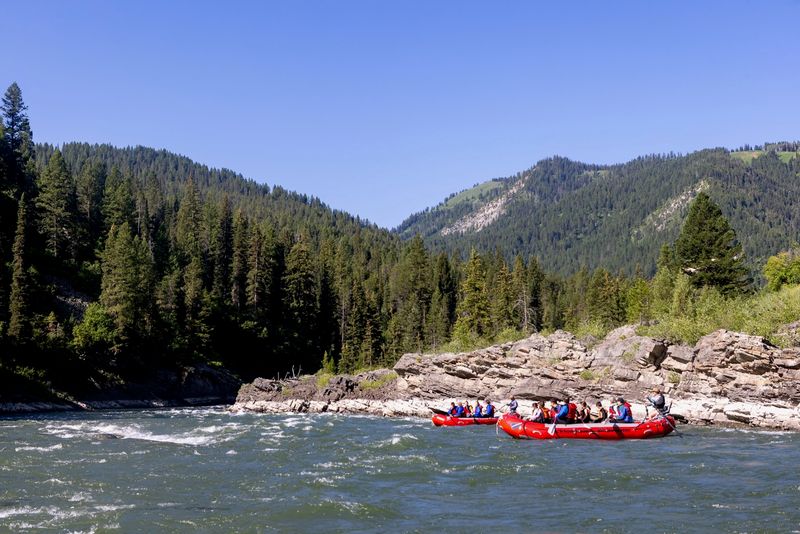 Whitewater Rafting On The Snake River