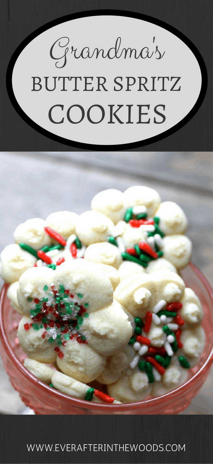 Old Fashion Christmas Butter Spritz Cookies