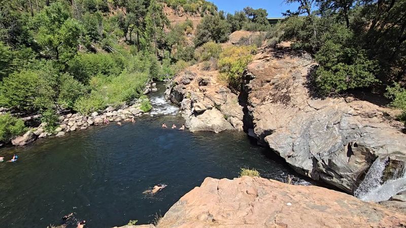Granite Ledges And The Thrill Of Jumping In