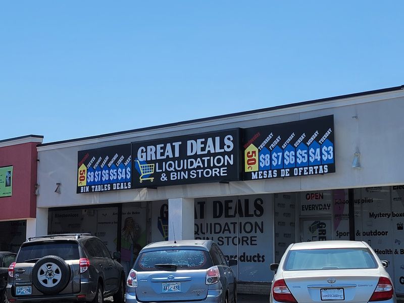 Great Deals Liquidation & Bin Store Great Deals Liquidation & Bin Store