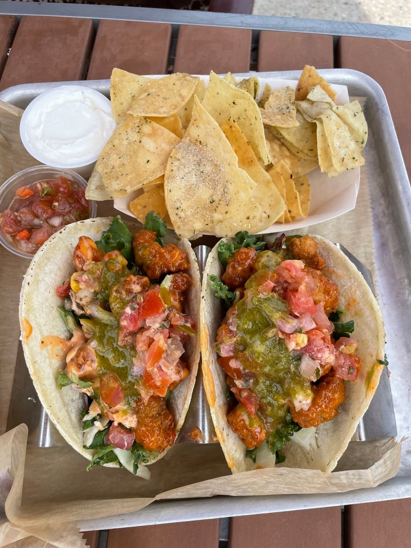 Bang Bang Shrimp Tacos With A Marina Breeze