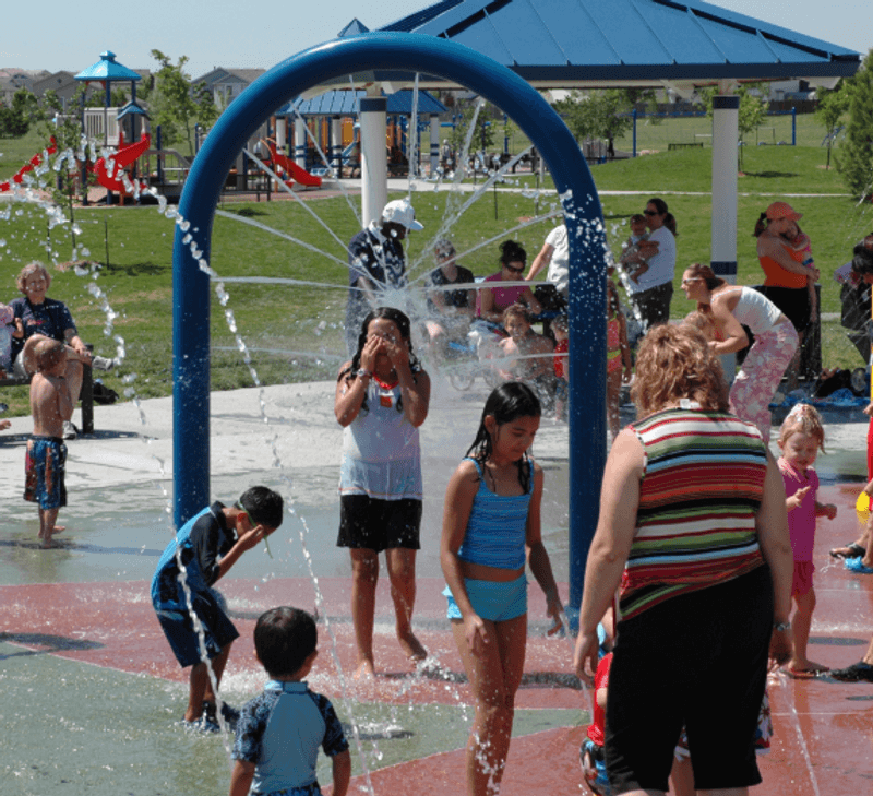 Great Plains Park Splash Pad — Aurora