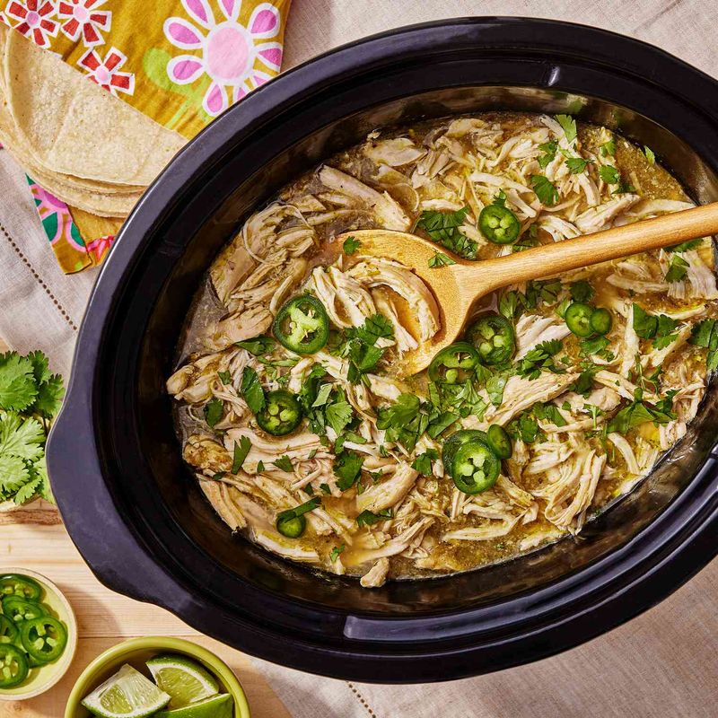 Three-Ingredient Salsa Verde Chicken