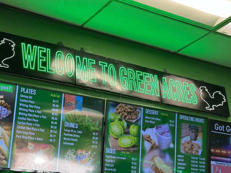 Green Acres Cafe