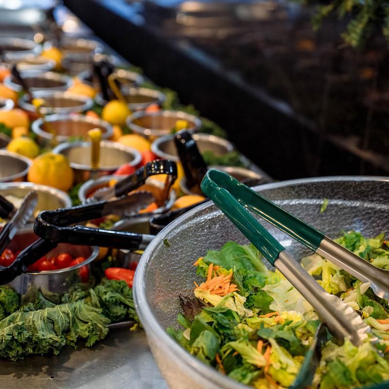 Green Fans Get A Salad Bar Worth Bragging About