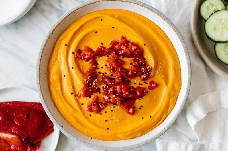 Roasted Red Pepper Hummus