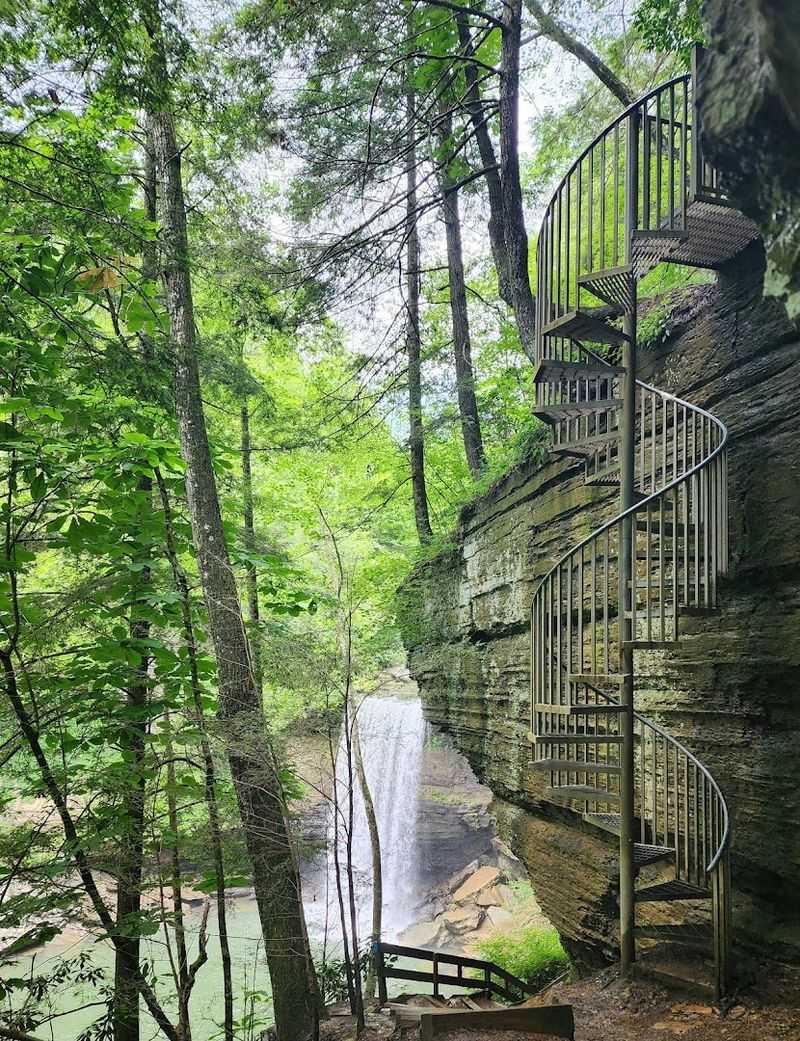 Greeter Falls At Savage Gulf State Park