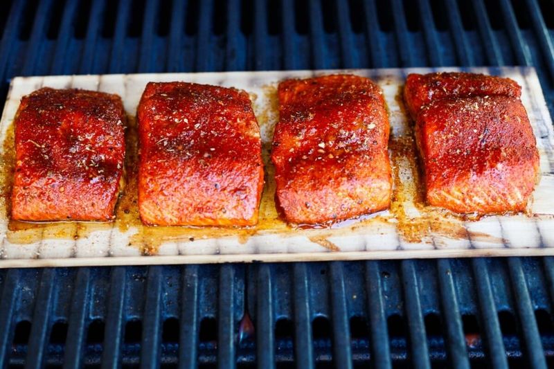 Smoky Cedar-Planked Salmon