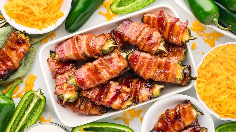 Exploding Bacon Jalapeño Poppers