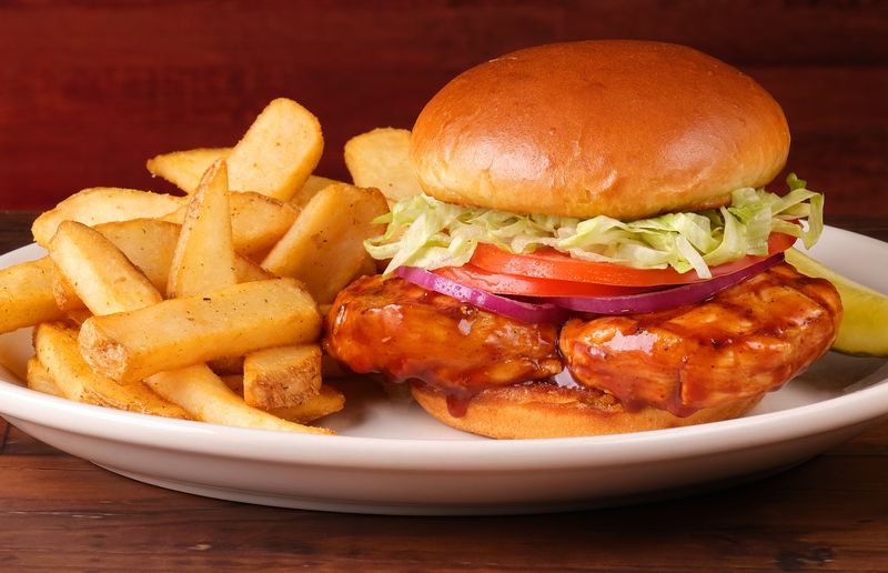 Grilled BBQ Chicken Sandwich