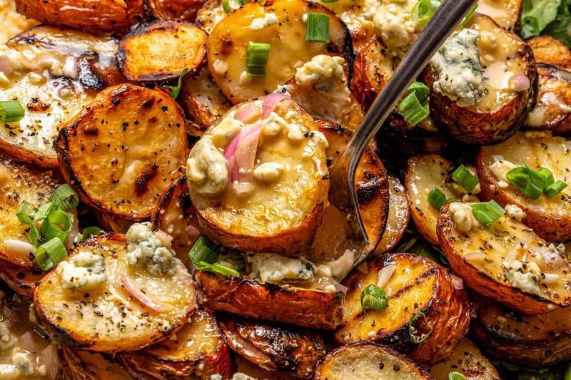 Smoky Grilled Potato Salad