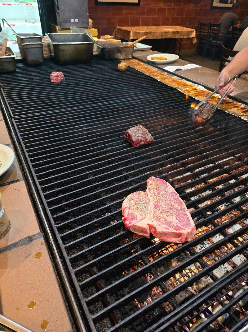 Grilling Your Own Cut Over Glowing Coals