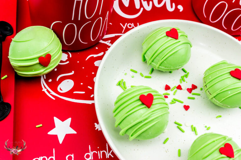 Grinch Hot Chocolate Bombs