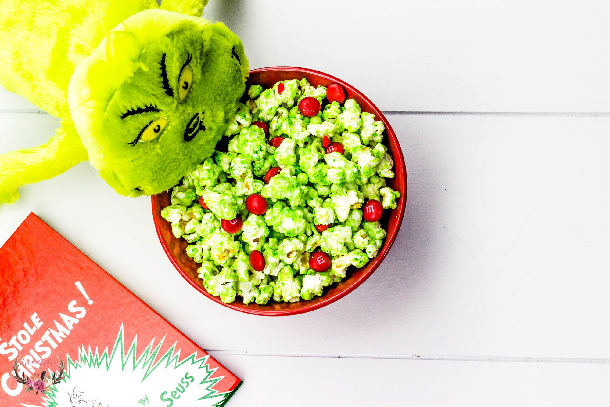 Grinch Popcorn - Ever After in the Woods