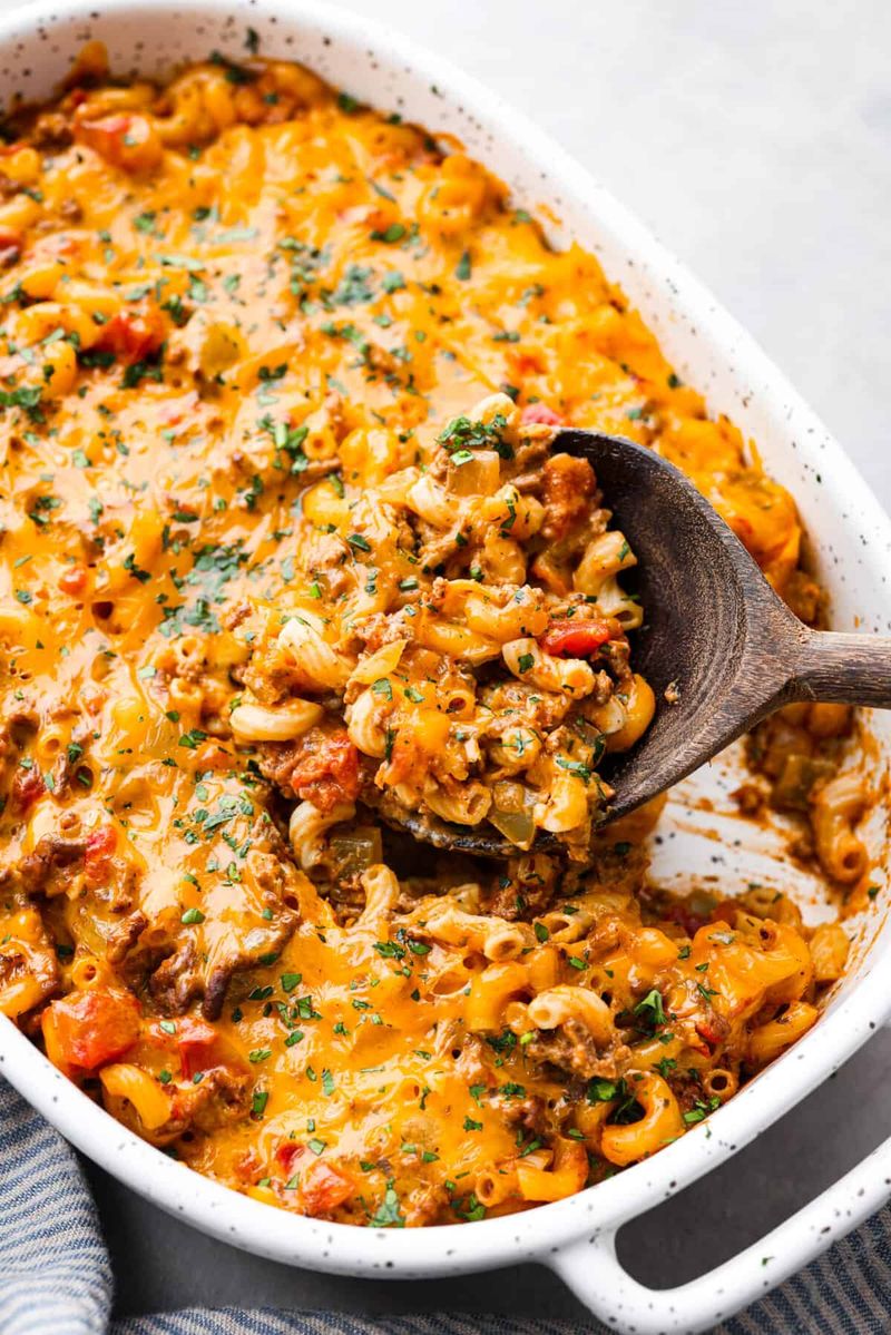 Cheeseburger Casserole