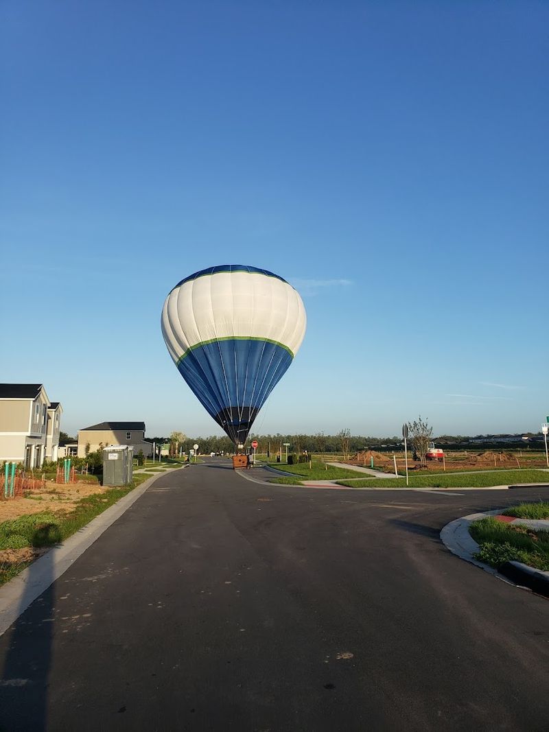Guests Float Over Lakes, Wetlands, And Neighborhoods