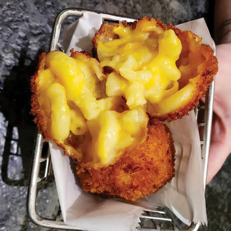 Fried Mac and Cheese Balls That Disappear Too Fast