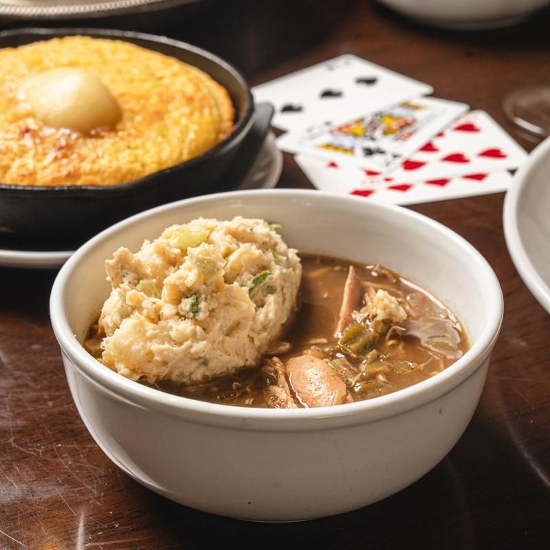 Gumbo With Potato Salad Sounds Odd Until You Learn The Backstory Gumbo With Potato Salad Sounds Odd Until You Learn The Backstory