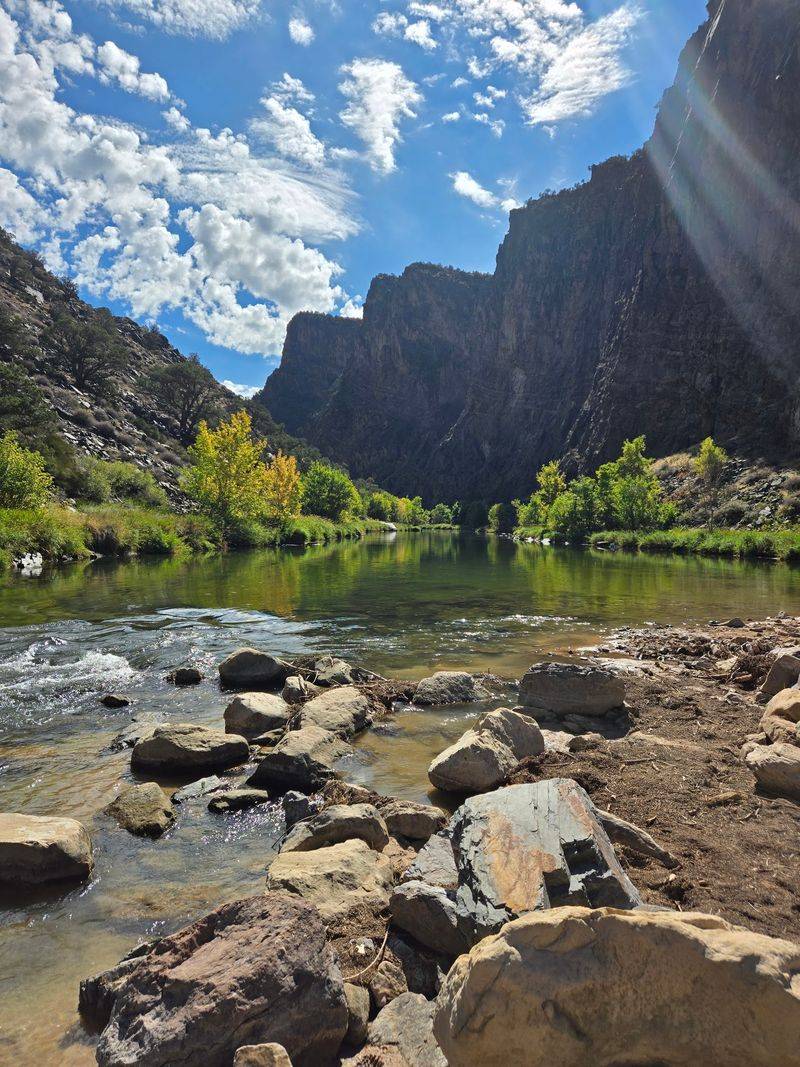 Gunnison Gorge National Conservation Area Near Delta And Montrose