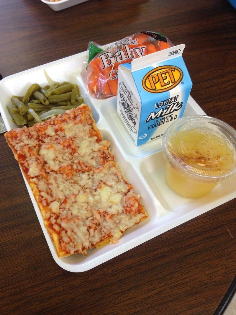 Lunchroom Rectangle Pizza