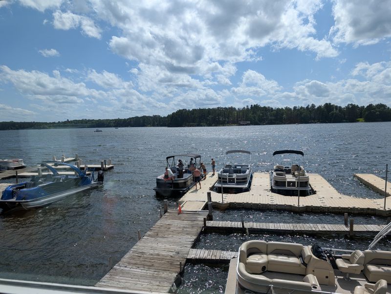 The Boathouse Overlooking Lake Minocqua, Minocqua
