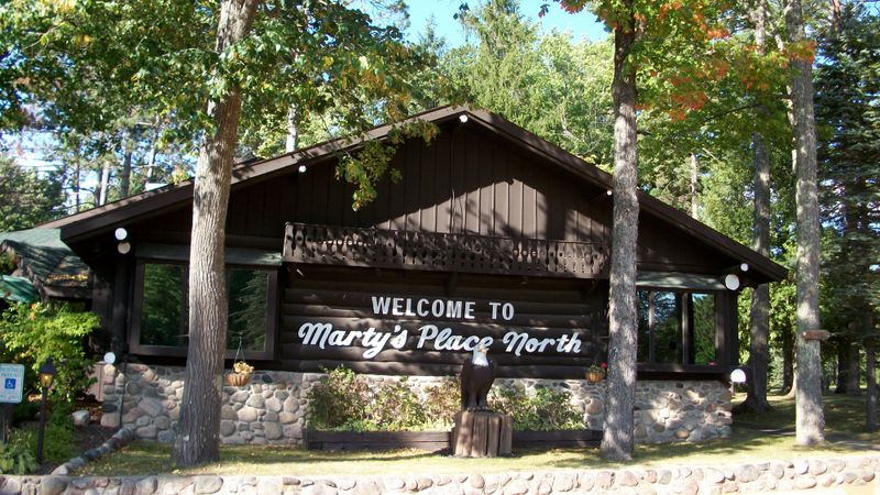 Marty's Place North — Lake Perch And Towering Ice Cream Drinks