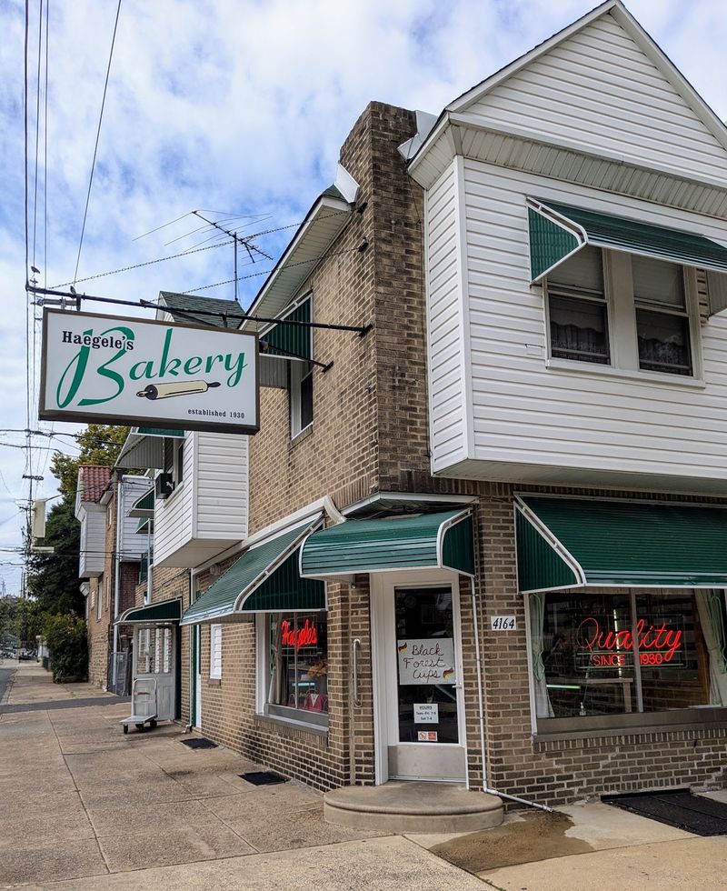 Haegele's Bakery, Philadelphia