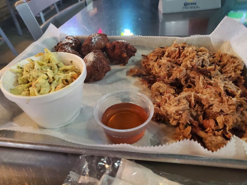 Smokin' Barrel Bbq At The Garage Food Hall