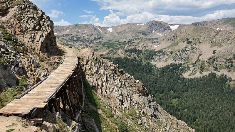 The Rollins Pass 33-Tunnel Corridor — Between Rollinsville and Winter Park, Colorado