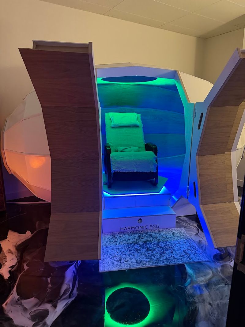 The Harmonic Egg: Sound And Light In Perfect Balance