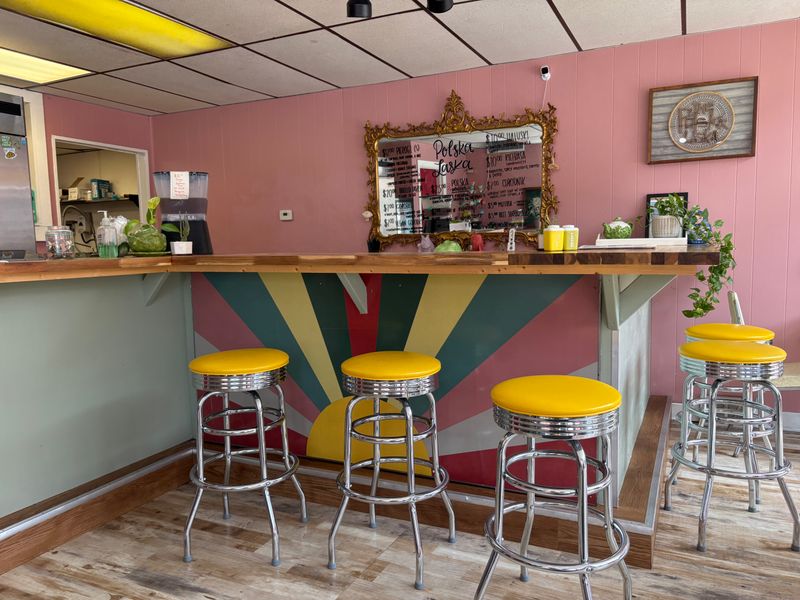 Vintage Decor Creates a Cozy Grandma's Kitchen Atmosphere