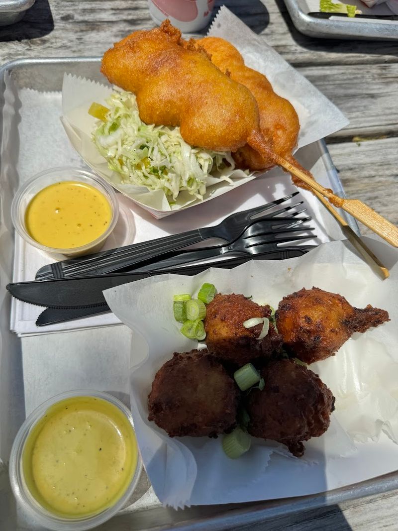 The Lobster Corn Dog Is Exactly As Fun As It Sounds
