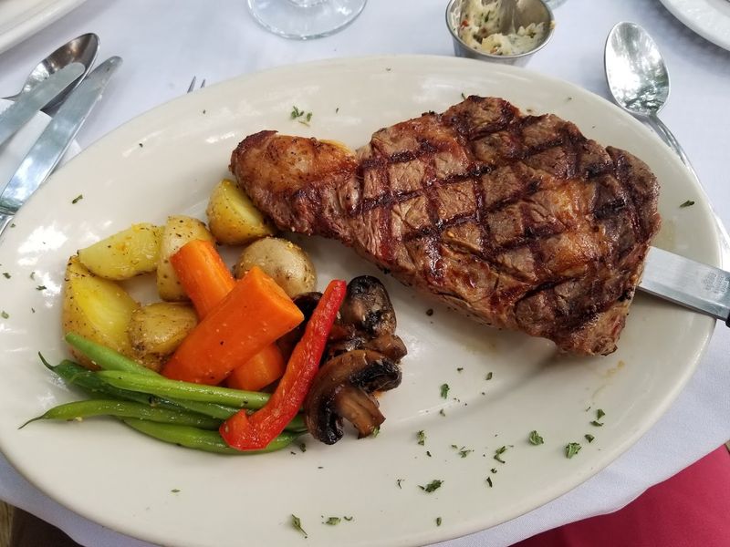 Hand Cut Steaks In A Lodge Atmosphere Hand Cut Steaks In A Lodge Atmosphere