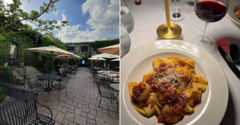 Handmade Pasta, Rack Of Lamb, And A Romantic Patio Make This Pennsylvania Gem Worth The Drive