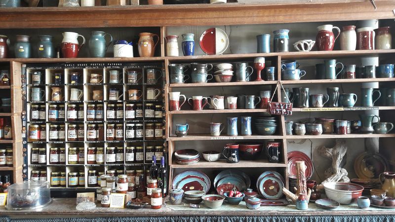 Handmade Pieces In An Old-Store Setting Handmade Pieces In An Old-Store Setting
