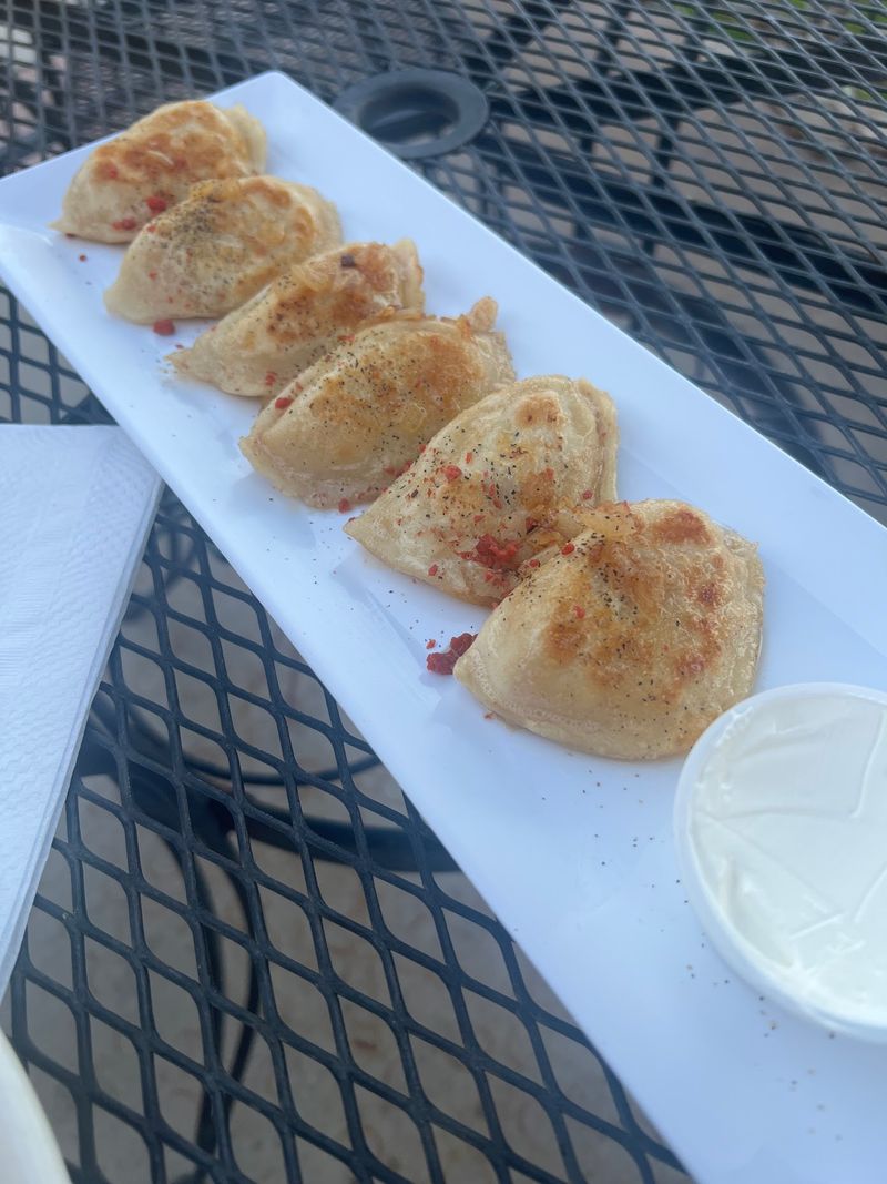 Handmade Pierogi With Crispy Golden Edges