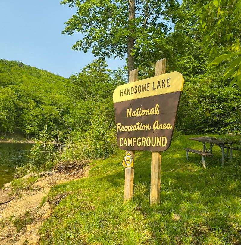 Handsome Lake Boat Access Campground, Allegheny National Forest, Pennsylvania