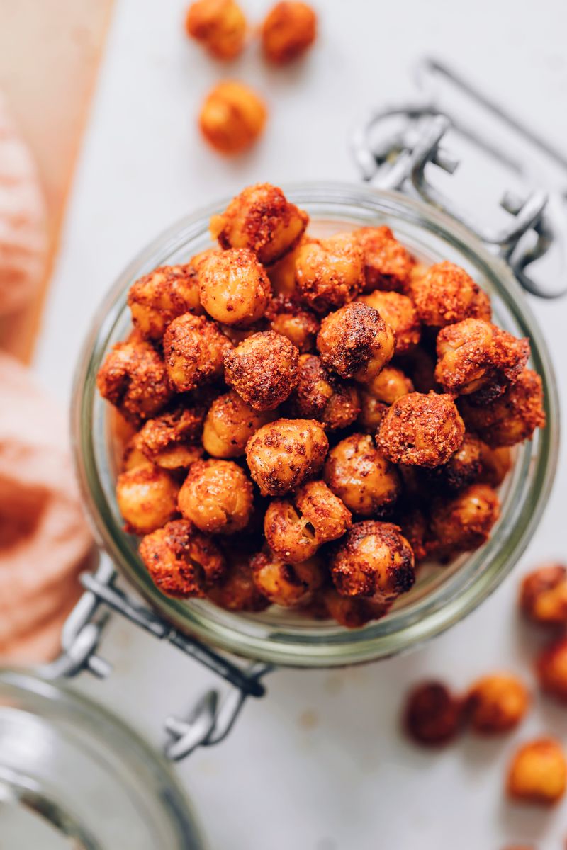 Roasted Chickpeas with Spices