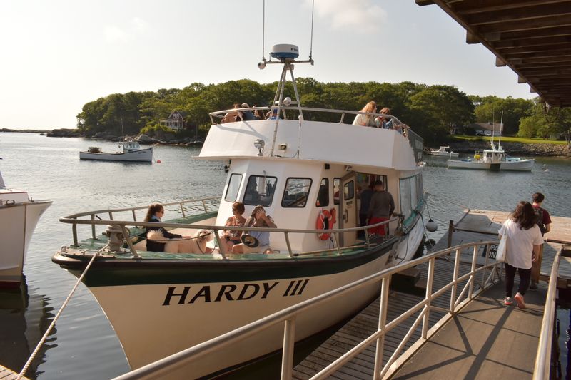 Hardy Boat Cruises To Monhegan's Harbor Shacks 
